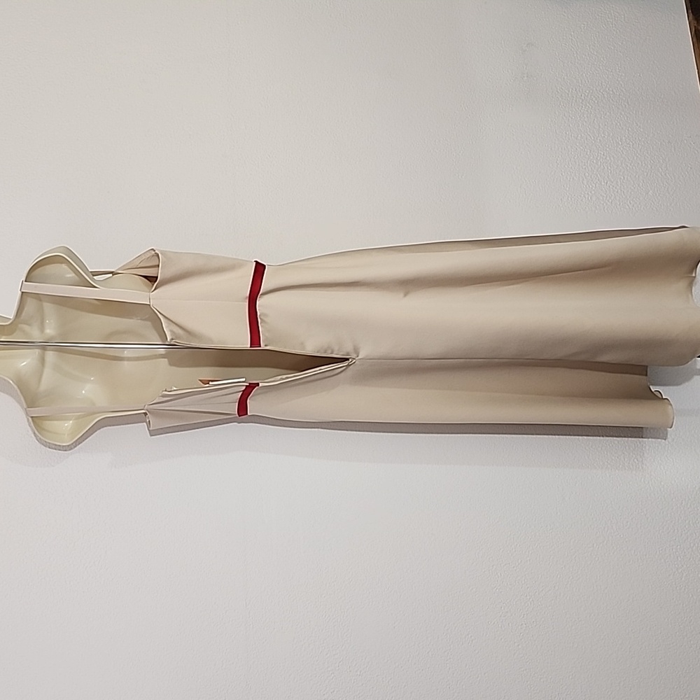 Forever Yours Dress Vintage 90s with Bow Cream Size 8 - Picture 8 of 12